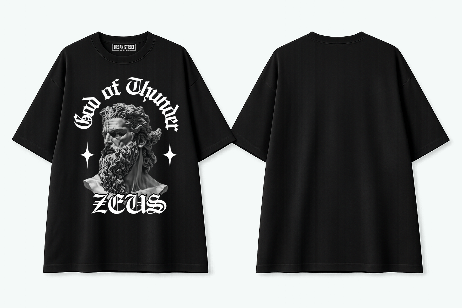 T-Shirt Over Size Unisex / Zeus