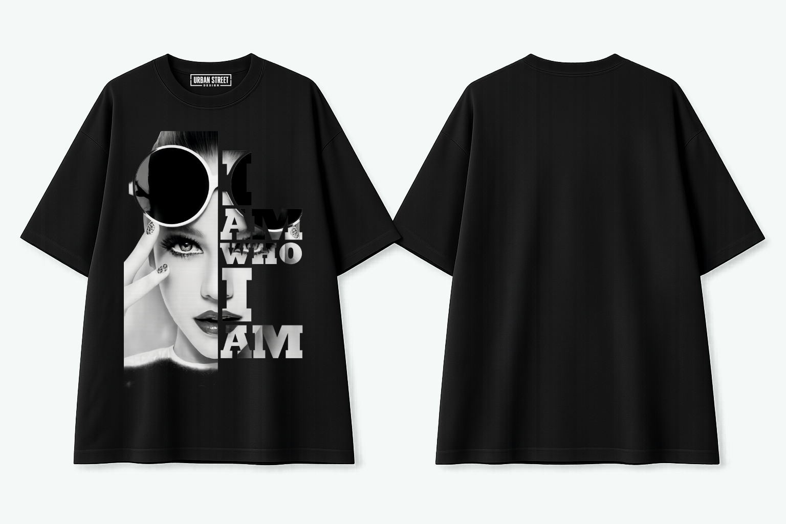T Shirt Over Size / I am who I am