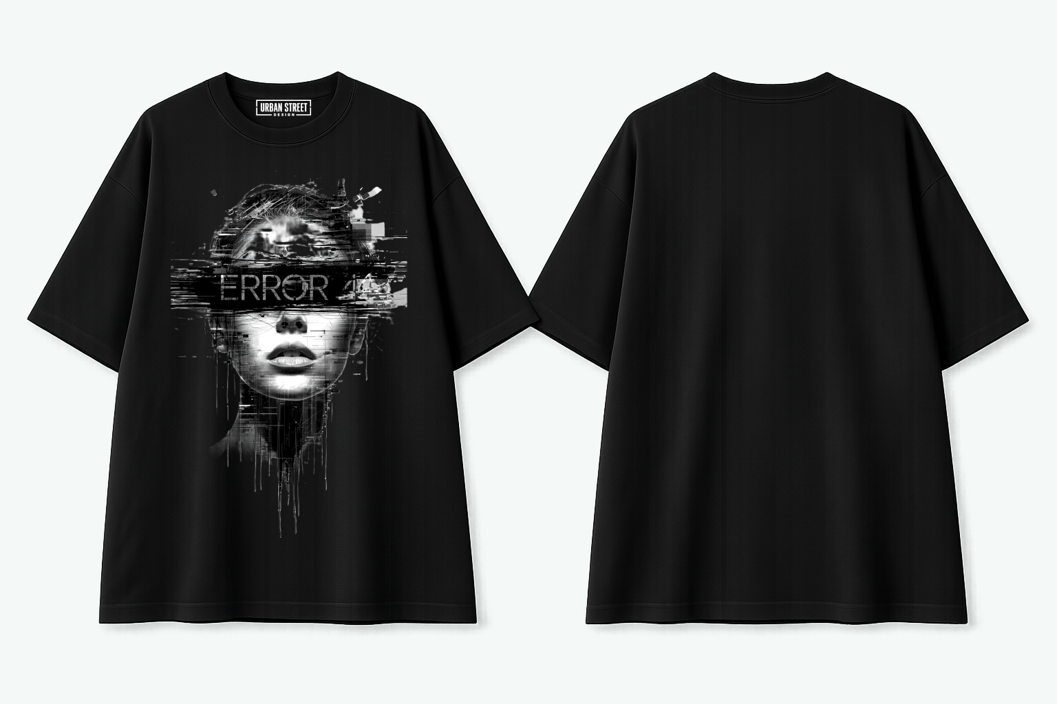 T Shirt Over Size Unisex / Error