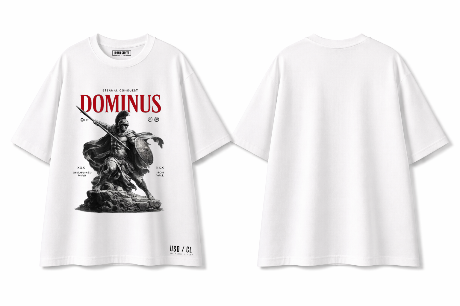 T Shirt Over Size Unisex / Dominus Tipe