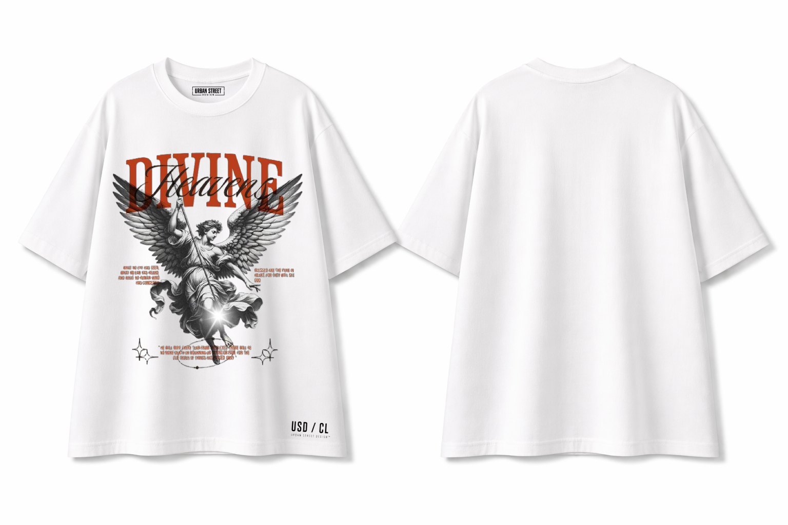 T Shirt Over Size Unisex / Divine Tipe