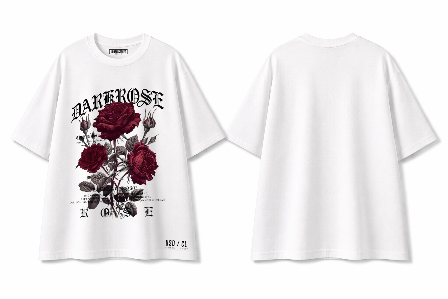 T Shirt Over Size Unisex - DarkRoses