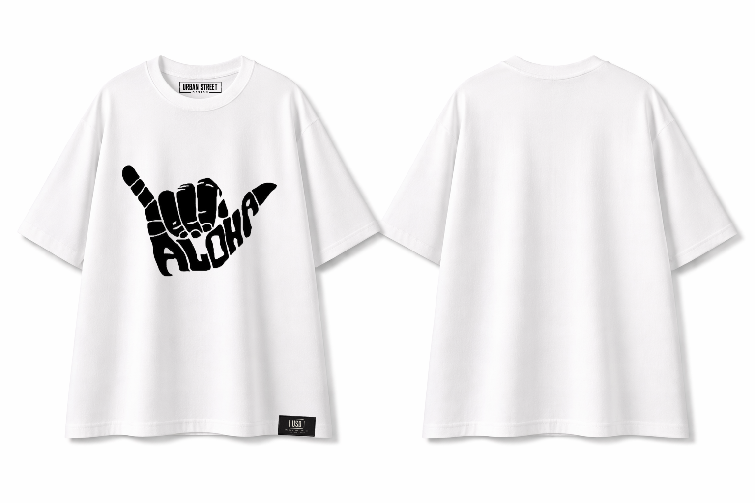 T Shirt Over Size Unisex / Aloha