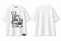 T Shirt Over Size Unisex / LA  Model